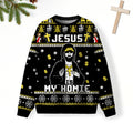 Jesus Is My Homie Christian Lightweight Sweater