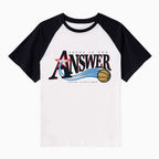 Jesus Is The Answer Christian Raglan Sleeve T-Shirt