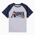 Jesus Is The Answer Christian Raglan Sleeve T-Shirt