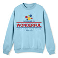 Jesus Is The Bread Of Life Christian Fleece Sweatshirt