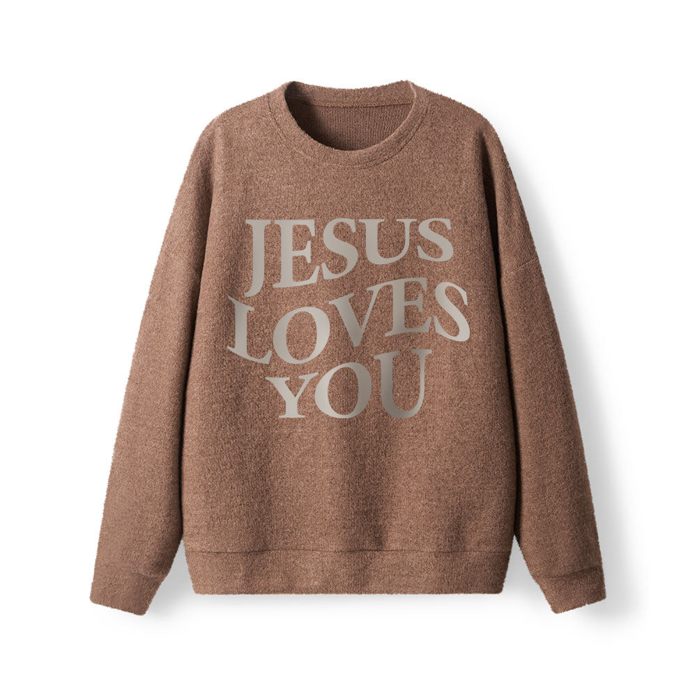Jesus Love You Lightweight Sweater
