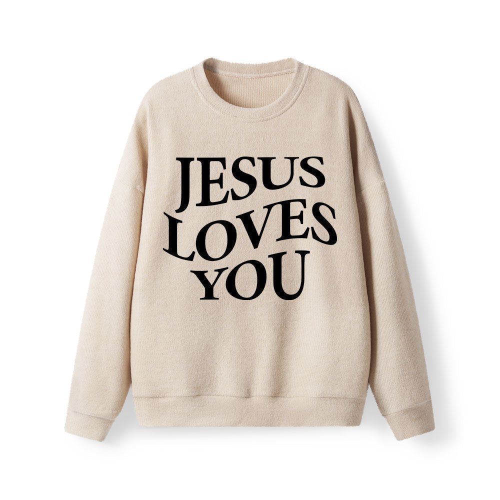 Jesus Love You Lightweight Sweater