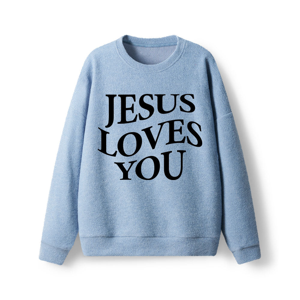 Jesus Love You Lightweight Sweater