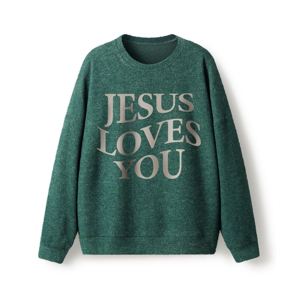 Jesus Love You Lightweight Sweater