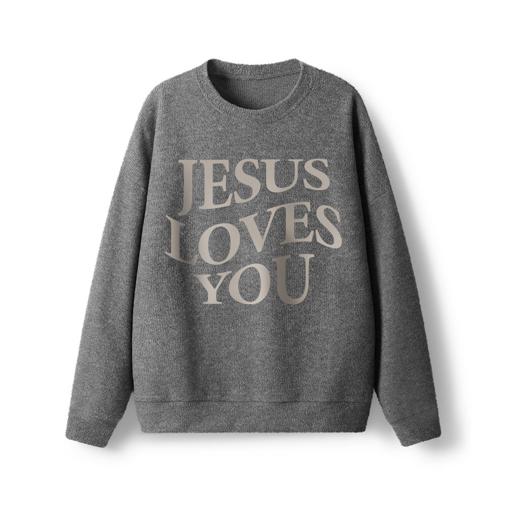 Jesus Love You Lightweight Sweater
