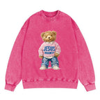 Jesus Loves Me Christian Washed Sweatshirt