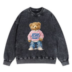 Jesus Loves Me Christian Washed Sweatshirt