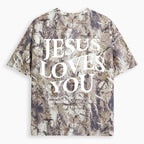 Jesus Loves You Christian Camo T-Shirt