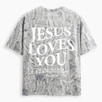 Jesus Loves You Christian Camo T-Shirt