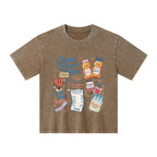 Jesus Loves You Christian Kid Washed T-Shirt