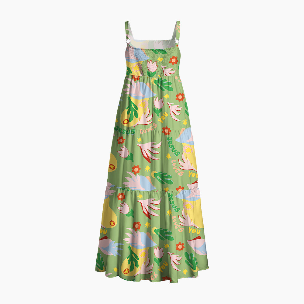 Jesus Loves You Christian Maxi Dress