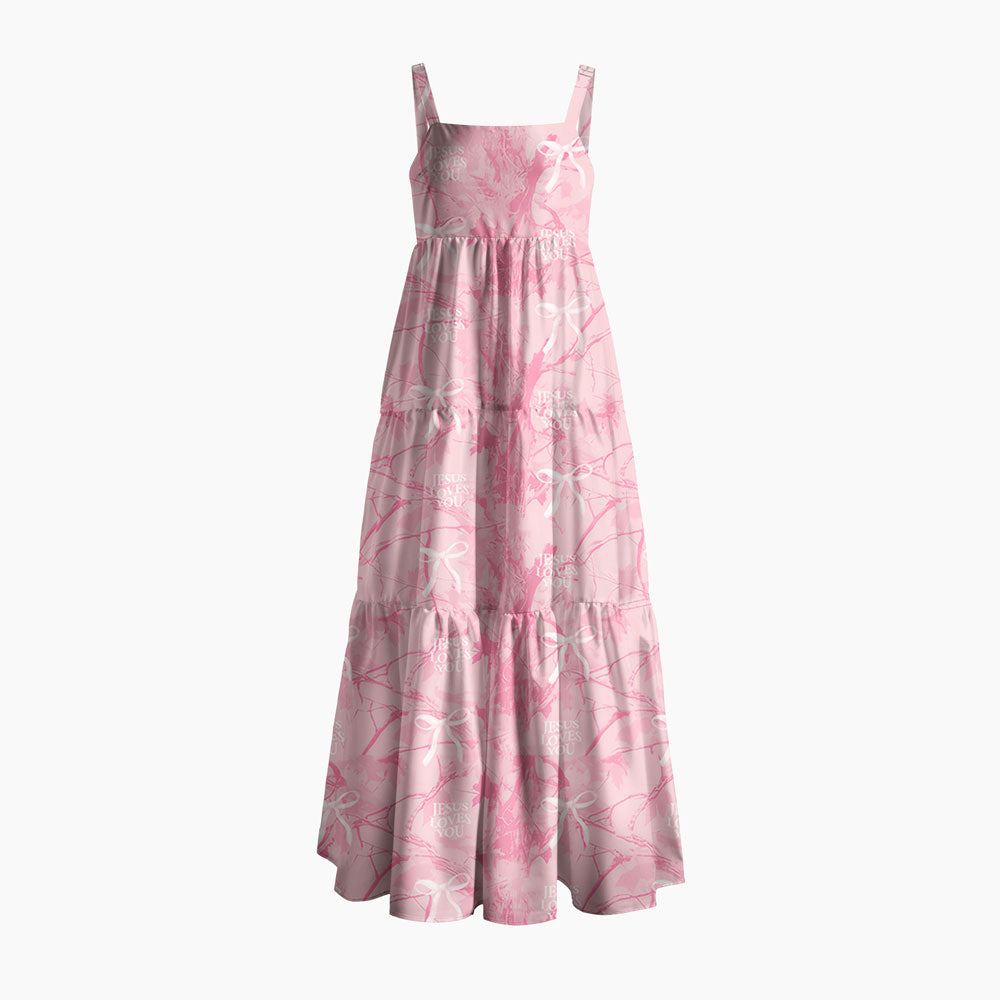 Jesus Loves You Christian Maxi Dress