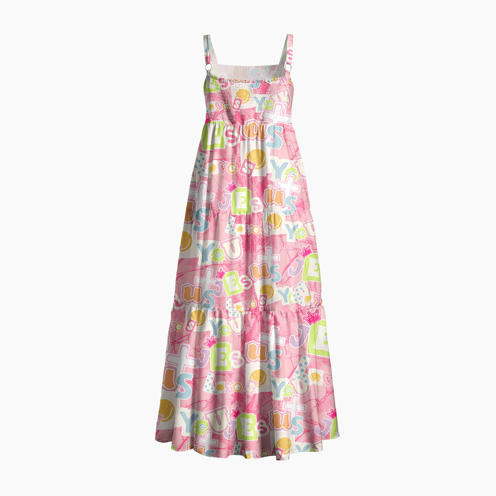 Jesus Loves You Christian Maxi Dress