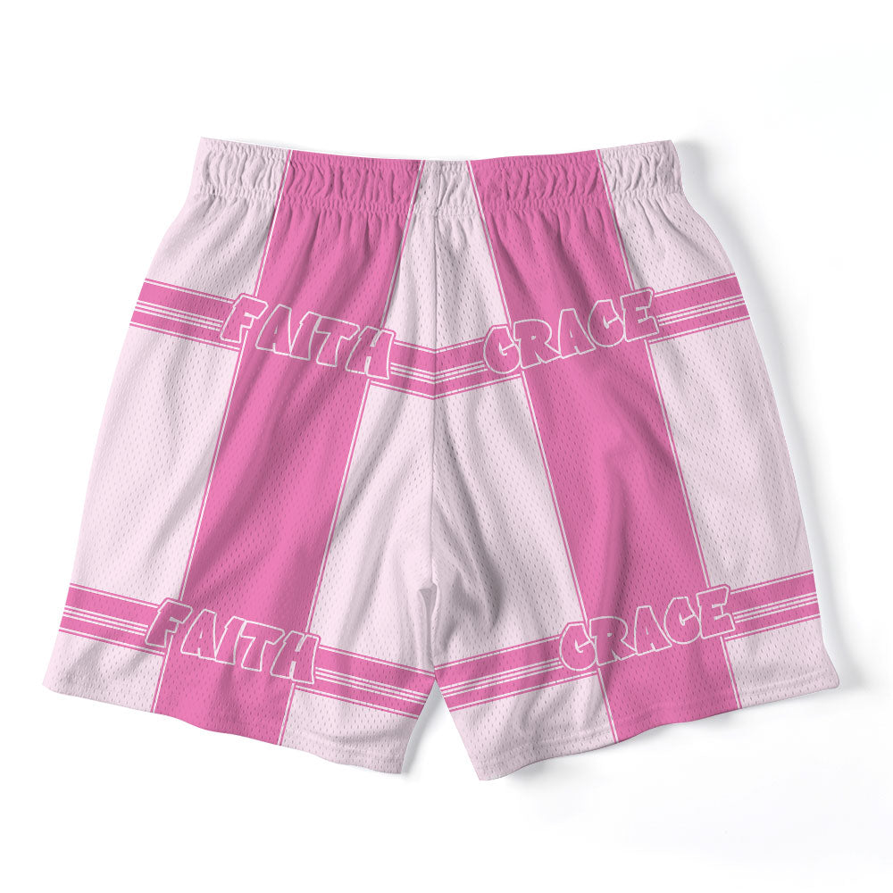 Jesus Loves You Christian Mesh Shorts