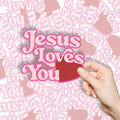 Membership Jesus Loves You Christian Stickers