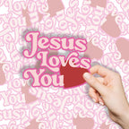 Membership Jesus Loves You Christian Stickers