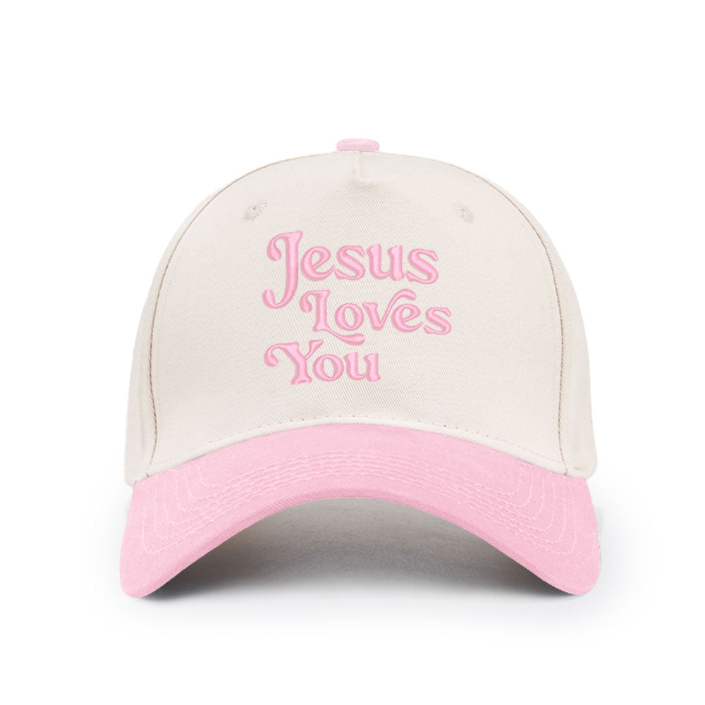 Jesus Loves You Christian Trucker Hat