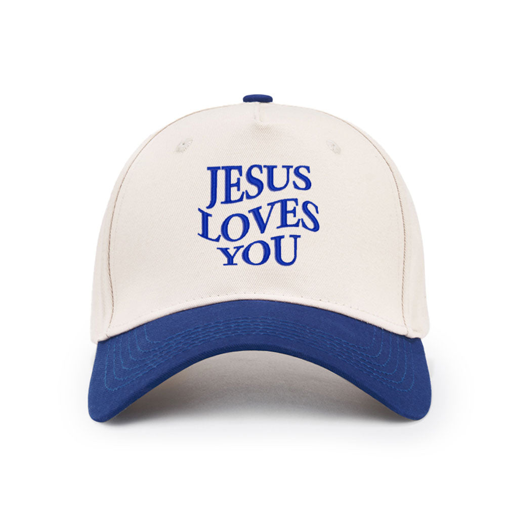 Jesus Loves You Christian Trucker Hat