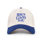 Jesus Loves You Christian Trucker Hat