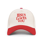 Jesus Loves You Christian Trucker Hat