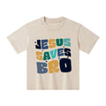 Jesus Saves Bro Christian Kid Washed T-Shirt