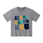 Jesus Saves Bro Christian Kid Washed T-Shirt
