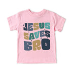 Jesus Saves Bro Kids T-Shirt