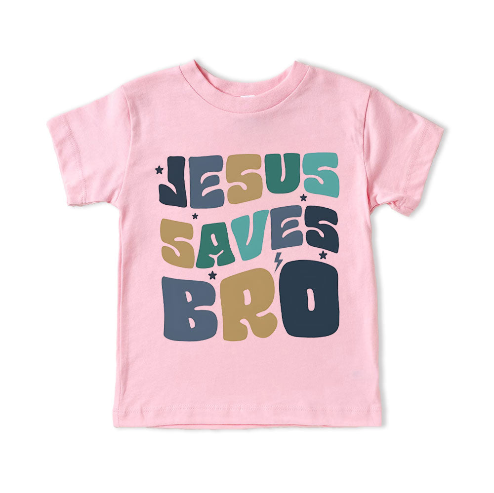 Jesus Saves Bro Kids T-Shirt