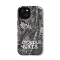 Jesus Saves Camo Christian Phone Case