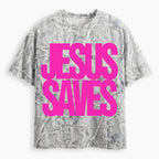 Jesus Saves Christian Camo T-Shirt