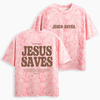 Jesus Saves Christian Camo T-Shirt
