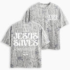 Jesus Saves Christian Camo T-Shirt
