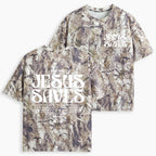 Jesus Saves Christian Camo T-Shirt