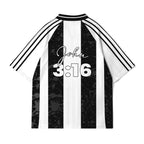 Jesus Saves Christian Black Collar Jersey