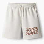 Jesus Saves Christian Fleece Shorts