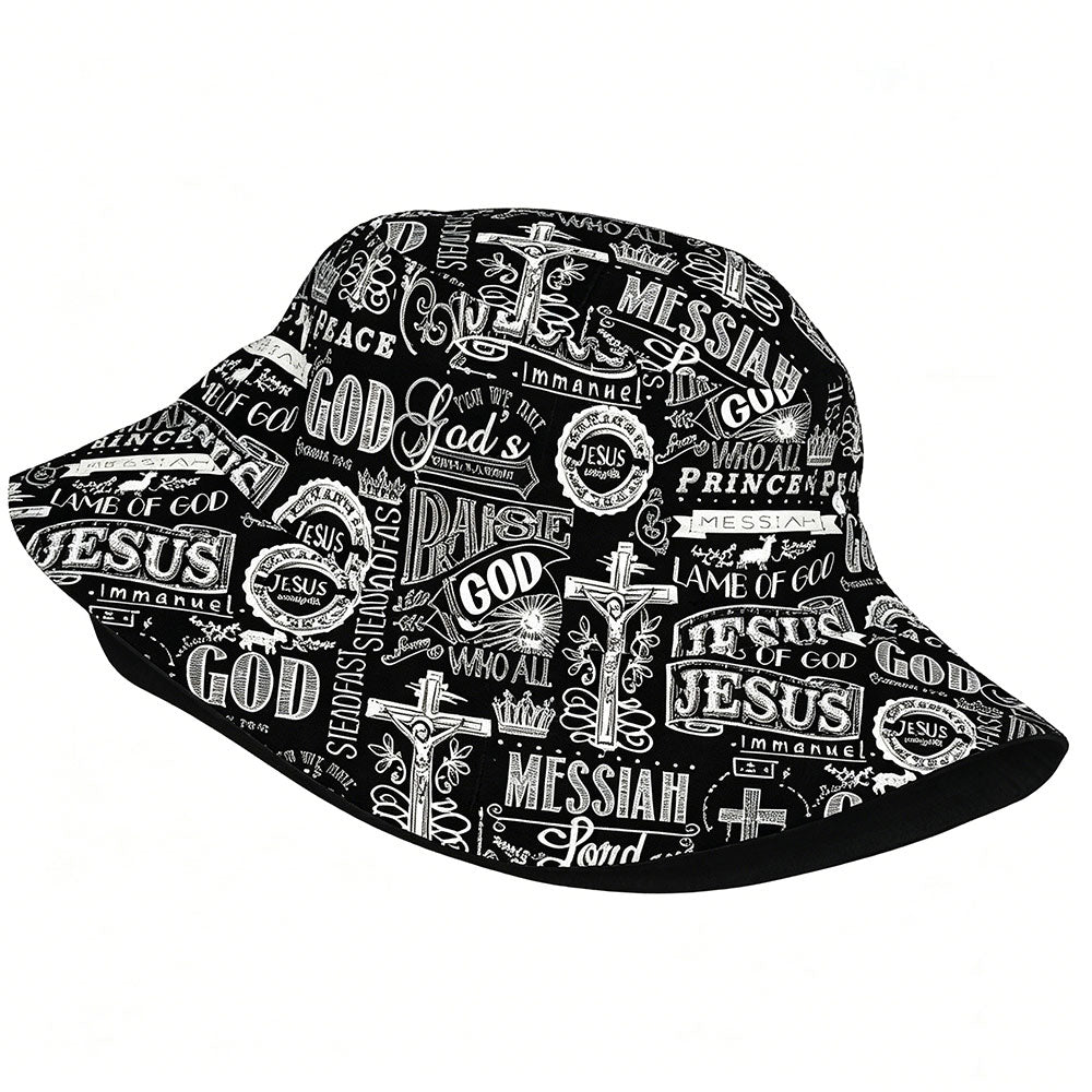 Jesus Saves Christian Leisure Bucket Hat