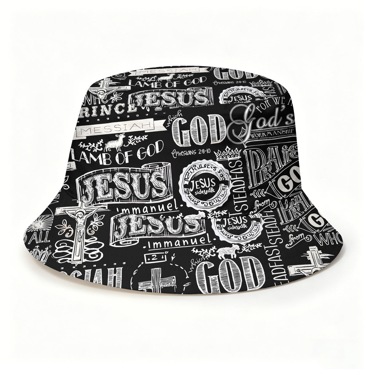 Jesus Saves Christian Leisure Bucket Hat