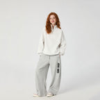 Jesus Saves Christian Minimalist Knit Barrel Sweatpants