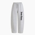 Jesus Saves Christian Minimalist Knit Barrel Sweatpants