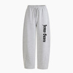 Jesus Saves Christian Minimalist Knit Barrel Sweatpants