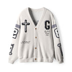 Jesus Saves Furry Christian Lightweight Cardigan