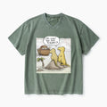 Jesus Saves The Funny Dinosaurs Christian Washed V-Neck T-Shirt