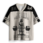 Jesus The Ultimate Deadlifter Christian Mesh Jersey