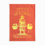 Jesus The Ultimate Deadlifter Christian Blanket