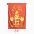 Jesus The Ultimate Deadlifter Christian Blanket