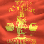 Jesus The Ultimate Deadlifter Christian Blanket