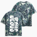 Jesus The Way Christian Camo T-Shirt