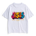 Jesus The Way The Truth The Life Christian Heavy Cotton T-Shirt