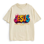 Jesus The Way The Truth The Life Christian Heavy Cotton T-Shirt