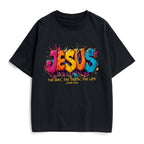 Jesus The Way The Truth The Life Christian Heavy Cotton T-Shirt
